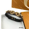 Élégant Trèfle Veau Bracelets Designer Hommes Femmes Bracelet Unisexe Chaîne Épaisse Bracelet Fête Cadeau D'anniversaire