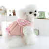 Abbigliamento per cani Cappotto invernale per animali domestici Giacca per gatti Cucciolo per cagnolino Costume piccolo Vestito Indumento Yorkie Pomerania Barboncino maltese Bichon Vestiti