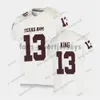 Texas A M Trikot, individuell genäht, Herren-Jugend-Erik McCoy, Kellen Mond, Kenyon Green, Isaiah Spiller, Trayveon Williams, Eli Stowers, Texas A M Aggies Fußballtrikots