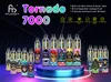 Fumot Factory Randm Tornado 7000 E sigaretta monouso Mesh Coil R e M 7000puffs all'ingrosso vape 57flavors