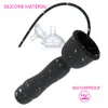 Giocattoli per adulti Uomo Catetere uretrale Vibratore Spina del pene Maschile Masturbazione della prostata Vibratori Silicone Coppia Vibrazione Sex Shop 230404