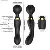 Andere Massageartikel 20 Geschwindigkeiten Leistungsstarker AV-Vibrator Zauberstab Nippel Klitoris Stimulator G-Punkt-Massagegerät Erwachsene Waren Erotik Sexspielzeug für Frauen Q231104