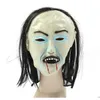 Party Masks Halloween Horror Witch Mask Scary Black Shawl Sile Cosplay Devil Drop Delivery Home Garden Festive Supplies Dhgu Dhlab