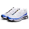 Solomon XT6 Advanced Athletic Shoes Mens Mens Xapro 3DV8 Тройная черная сетчатая крылья 2 Белый синий красное желтое скорость кросс -кросс -кросс