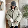 Men's Down Parkas Fog Double Track Essentialcoatcoat American Winter High Street Bread Jacket Cotton Jacket Loose Jacket Men's and Fashion Rcxg