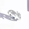 Baguette AAAAA Zirkon Ring 925 Sterling Silver Engagement Wedding Band Rings For Women Bridal Promise Party Sieraden Gift