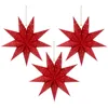 Другое мероприятие поставляется по продаже 3PCS Рождественские стильные нежные шикарные бумажные шторы звездных тени подвесы подвесные оттенки для 230404