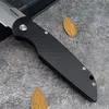 Reakcja taktyczna Protech TR-3 X1 Auto Kieszonkowa nóż 3.5 "D2 Stonewash Blade Black Fish Scale EDC Polowanie na zewnątrz automatyczne składanie noży