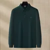 Męskie polo designerskie ubrania jesień wytłoczone rzemiosło Business Business Polo Fashion Casual Shirt Homme