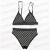 Letras de malla sujetador calzoncillos lencería encaje bordado ropa interior para mujer bustiers diseño sujetadores conjunto fino bikini transpirable sexy ver a través de ropa interior