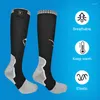 Spor çorapları elektrikli ısıtmalı kış termal pil 3 seviyeler erkek ve kadınlar için sıcaklık kontrolü