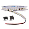 Şeritler LED Işık Şeridi 120LED/M 5M 220V Yatak odası için IC Işıkları Güç Kaynağı Gerek Yok Esnek Halat 10mm genişlik Sıcak Beyazlık