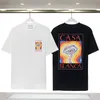 Designer Mens Tshirts Printed Fashion man T-shirt Cotton Casual Tees Short Sleeve Hip Hop Casablanc Streetwear Luxury TShirts SIZE S-2XL
