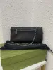 Zadig Voltaire pochette rock swing tes sacs sacs luxe mans cuir sling chaîne rabat à rabat côté croix croix de corps mini sacs