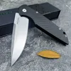 Reakcja taktyczna Protech TR-3 X1 Auto Kieszonkowa nóż 3.5 "D2 Stonewash Blade Black Fish Scale EDC Polowanie na zewnątrz automatyczne składanie noży
