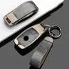 New ZINC Alloy Car Key Case Cave Caver Shell Fob for Mercedes Benz a c e s g class glc cle cla glb gls W205 W213 W213 W222 x167 W177 AMG