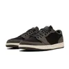 Golf Jumpman 1 basketskor 1s Low Traviss Scott Men Women Neutral Olive Wolf Grey Reverse Mocha Panda Unc Lucky Green Black Toe Outdoor Sport Sneaker Trainer Trainer