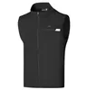 Automne hiver vêtements de golf Men039s Plus gilet de golf en velours couleur noir ou blanc JL sans manches Sports de plein air loisirs veste mince 2663182