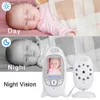 Baby Monitors Video Baby Monitor Camera VB601 Wireless Babysitter 2 Way Talk Night Vision IR LED Temperature Babi Nanny Camera 8 Music Player Q231104