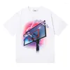 Heren T Shirts 2023ss Shirt Gedrukt Tees Mannen Vrouwen 1:1 Kwaliteit Casual T-shirts Tops Tee Kleding