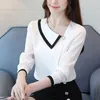 Women's Blouses Shirts Chiffon Blouse Women Clothes Fashion Age Reduction Sweet Soft Comfort Pullovers Shirt Ice Silk Breathable Elegant Dignified Top 230404