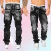 Men039s jeans homem reto vintage lavagem denim calças primavera verão namorado baggy homens streetwear cacual designer cowboy calças 4135198838