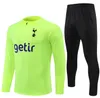 23/24 Hotspurs Soccer Tracksuit Set Training Suit 2023 Tottenhames Long Sleeve Kane Tracksuit Football Jacket Chandal Futbol vuxen och barnens överlevnad 10 /2xl