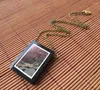 Chains Natural Rhodonite Gem Stone Pendant Necklace Intarsia Jewelry Arrived For Christmas Giffs