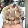 Strand Aventurine Jade Mixed Color Stone Beads Bracelet Natural Gemstone Jewelry Bangle For Women Gift Wholesale !