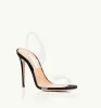 23S/S Top Design Damen Sommer So Nude Sandale offene Zehensandalen Design Pump Wildleder sexy verspielte Rückseite Party Lady High Heels