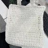 7A sacs de paille dames célèbre concepteur pratique grande capacité plaine une épaule sac à main dames grand porte-monnaie décontracté carré portefeuille