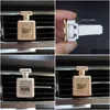 Interior Decorations Diamond Per Bottle Decor For Vent Clip Air Freshener In Decoration Aroma Diffuser Car Accessories 0919 Drop Del Dhq81