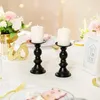 Bougeoirs centres de table en métal candélabres Festival romantique décoration de mariage Banquet fête Spa noël maison