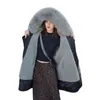 Women's Fur & Faux Sent To Overcome Women In Long Winter Of 2023 Over-the-knee One Particle Topcoat CoatWomen's Women'sWomen's