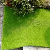 装飾的な花1PCS 15 15/30 30cm人工草地シミュレーションモス芝生芝ファレミグリーングラスマットカーペットdiyマイクロランドスケープガーデン