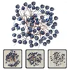 Party Decoration Simulation Blueberry Christmas Picks Tree Fake Branches DIY Wreath Artificial Plants