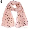 Sarongs S!!! Fashion Women's Polka Dot Print Long Scarf Shawl Wrap Beh Wrap Stole Gift Fashion Print Scarf Autumn Winter P230403