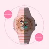 Wristwatches Watches For Women SMAEL Watch Waterproof Back Light LED Clock Alarm Stopwatch Ladies Gift 8037 Luxury WomenWristwatches