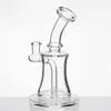 Pipe à eau en verre narguilé 7.5 "bol gratuit 14.5mm hauteur de bong femelle 190mm Dab plate-forme pétrolière bongs tuyaux de fumée communs 21