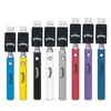 육각형 백 우드 트위스트 배터리 전자 담배 키트 예열 VV 배터리 650/900/1100mAh 충전기 vape 펜 24pcs