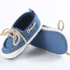 First Walkers Spring/Autumn Baby Shoes Sole Infant Canvas Lace Up Born Boys And Girls 0-18 Months BS24