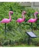 Nouveauté Éclairage Solaire Étanche Flamingo Pelouse Lumière Jardin Pile Paysage Lumière Paysage Éclairage Extérieur Lumière LED Jardin Lumière Décorative P230403