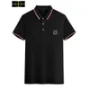 23ss Brand Men Jacket T-shirts Is Land Polo Polos Fashion Embroidered Letters Printing Casual Tops Women's Short Sleeve