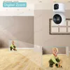 Babyphones 4MP Dual Lens WIFI IP Kamera Dual Screen Baby Monitor Auto Tracking Home Security PTZ Überwachungskameras Zwei-wege Audio iCam365 Q231104