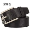 Bretelles Cuir Boucle à aiguille Vache pure Ceinture coréenne Cuir pour hommes