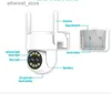 شاشات الأطفال 4MP ICSEE APP DUAL LENS WIRELESS PTZ IP DOME CAMERAND AI Humanoid Detection كاملة الألوان CCTV INTELTCON