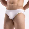 Unterhosen Herren Baumwolle Weiche Bequeme Slips Einfarbig Niedrige Taille Höschen Atmungsaktive Sport Sexy Bulge Pouch Unterwäsche