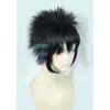 My Boku No Hero Academia Dabi Costume de cosplay court noir + bonnet de perruque