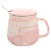 Zestawy naczynia stołowe Kubek Ceramiczny Puchar Wody Home Boreage Coffee Cups z uchwytami śniadania w mleku