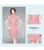 Girl Boutique Dress Short Sleeve Printed Dress 2023 Summer Bow Ruffle Dresses High-end Trend Lady Off-shoulder Dress Party Dresses